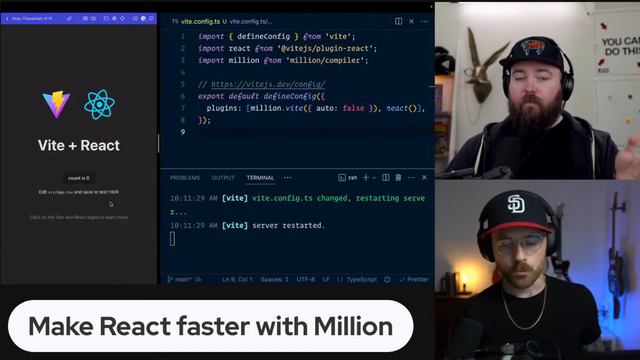 Make React faster with Million.js смотреть онлайн