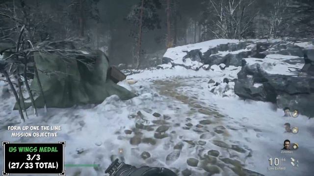 Call of Duty WW2 All Collectibles Battle Of The Bulge Mission (Mementos / Heroic Actions) смотреть онлайн