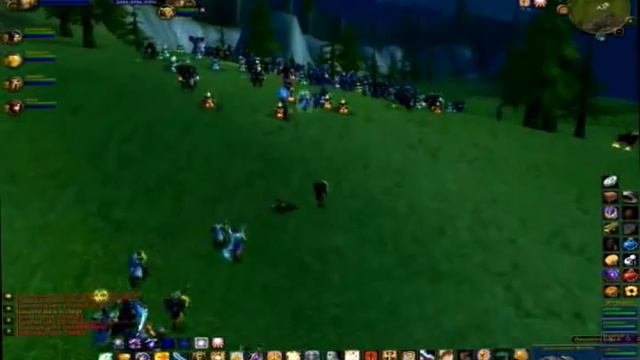 40 Shamans VS 40 Paladins on World of Warcraft смотреть онлайн