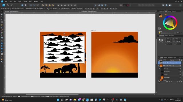 Affinity Designer Tutorial | Extracting images and using vector eps files смотреть онлайн