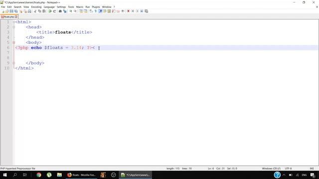 Floating Point Numbers in PHP (Urdu/Hindi) смотреть онлайн