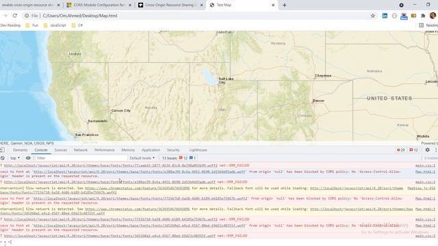 Install ESRI API for JS On localhost add another version explain and enable CORS. смотреть онлайн