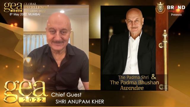 GEA AWARDS DR P K GYAN 2022 in Mumbai DR PK GYAN 2022 Presented By Anupam Kher in Mumbai -GEA 2022 смотреть онлайн