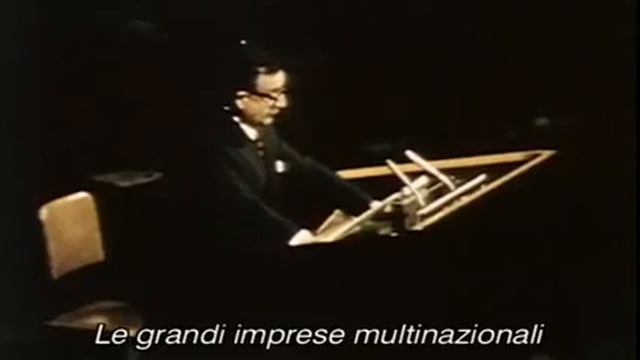 O.N.U. (1972) Salvador Allende: la dittatura del Neo-liberismo [oligarchie mondiali] смотреть онлайн
