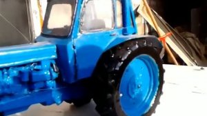 Трактора МТЗ-80 МТЗ-52 из бумаги paper crafts Belarus tractor