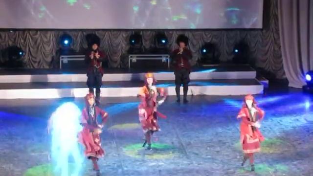 Грузинский танец Мтиулури. Фестиваль в Новосибирске