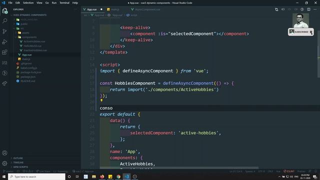 42. Async Components in Vue js . Assign Name for the chunks using webpackchunkname in Vuejs | Vue 3 смотреть онлайн