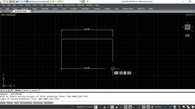 ActCAD│How to modify the extension line offset distance in ActCAD смотреть онлайн