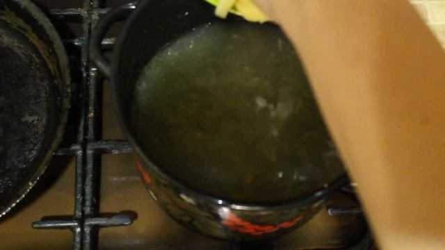 Картофельный суп с курицей