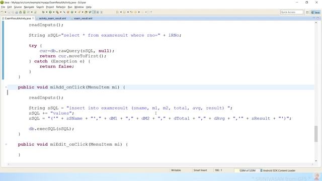08.4d. How to develop SQLite database using Android app? смотреть онлайн