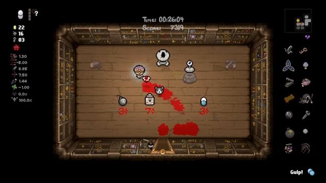 Lazarus Gulps His Way To The Beast ? - The Binding of Isaac: Repentance смотреть онлайн