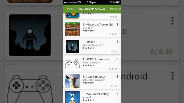 como descargar aplicaciones de paga gratis!!!!!!! playstore PREMIUM Metodo 2017 смотреть онлайн