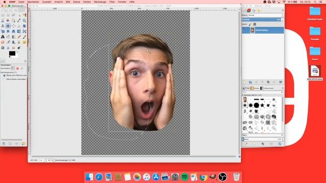 Bild ausschneiden und bearbeiten mit gimp (free, mac) смотреть онлайн