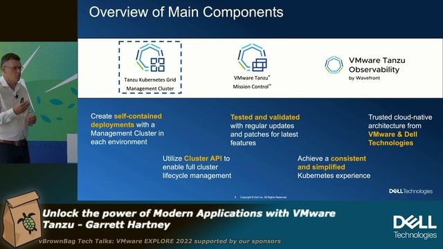 Unlock the power of Modern Applications with VMware Tanzu TKO on VxRail - Garrett Hartney смотреть онлайн