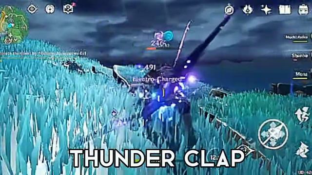 Raiden shogun X zenitsu thunder breathing | Parody | genshin impact смотреть онлайн