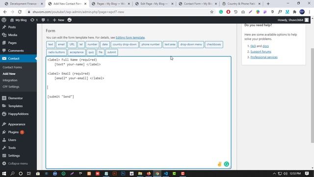 WordPress Form Design: How to Include Country & Phone Fields in Contact Form 7 смотреть онлайн