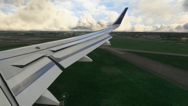 Landing to Amsterdam Airport (Netherlands) - Flight Air Astana KC903 - Airbus A320 Neo - MSFS 2020 смотреть онлайн