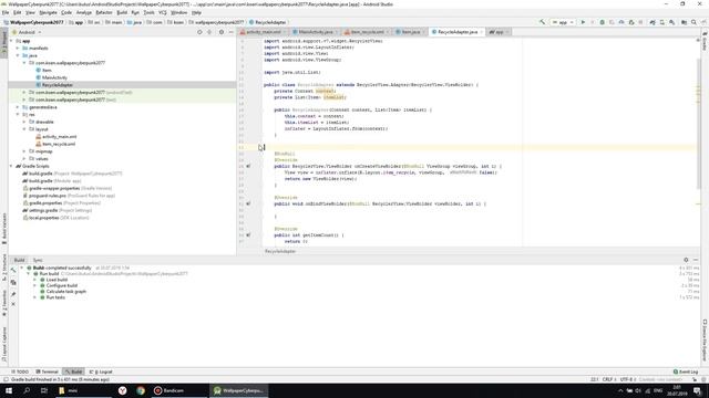 Android Studio - Recyclerview [RU] смотреть онлайн