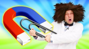 Наука онлайн - Что притягивает Магнит? - Прикольные видео Фокусы и Лайфхаки. Весёлые уроки Физики.