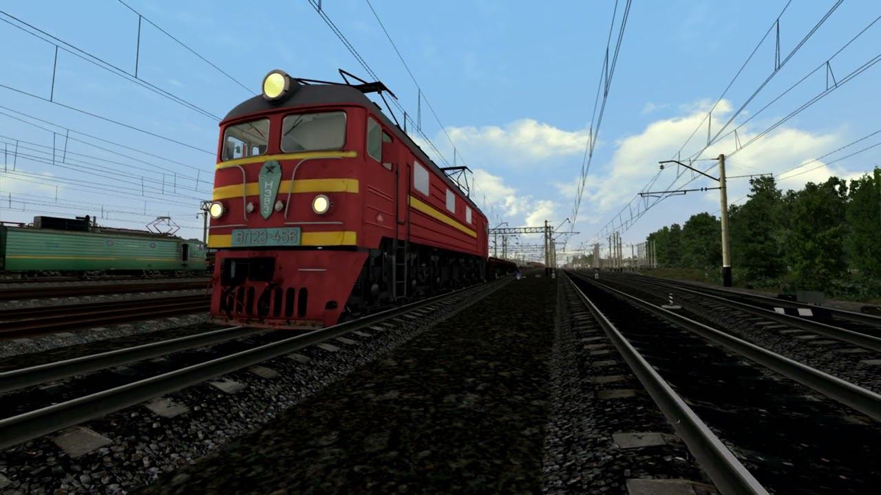 Train Simulator Classic ВЛ23-456 (часть 2 - Узуново-Ожерелье)