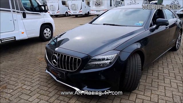 Mercedes CLS C218 FL Coupe | Kühlergrill mit Montage 199 € | Grille Panamericana Style Bumper смотреть онлайн