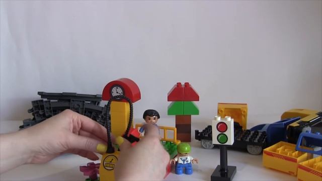 Lego Duplo Железная дорога Поезд аналог смотреть онлайн