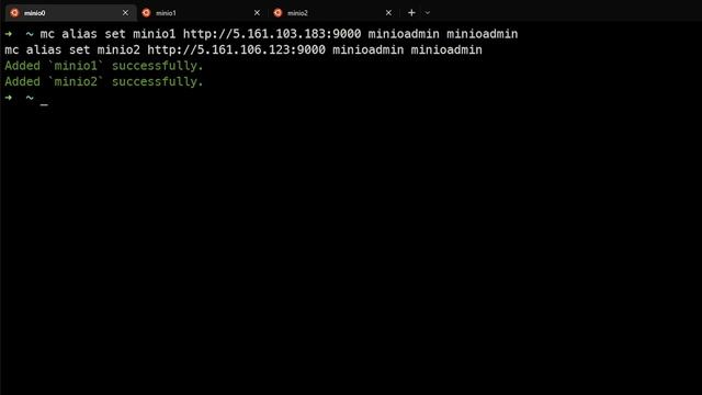 MinIO Client Commands - Copy (mc cp) смотреть онлайн