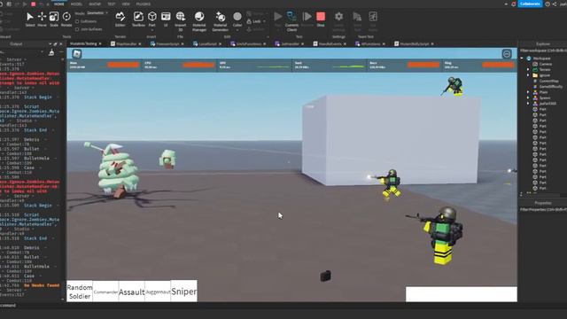 Mutant Test (Roblox Studio) смотреть онлайн