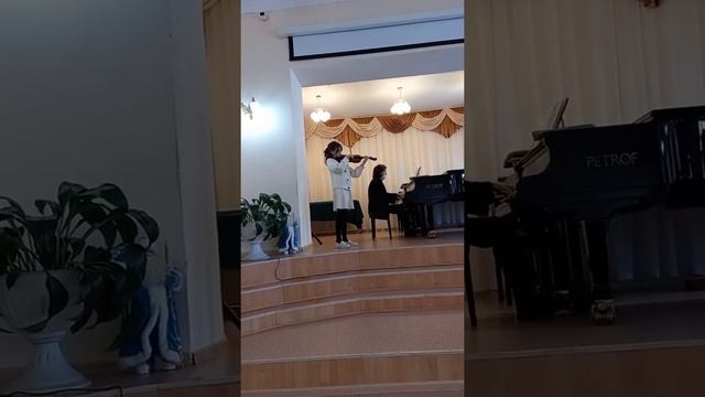 Аксёнова Ева, 13 лет - Г. Венявский "Деревенский скрипач" смотреть онлайн