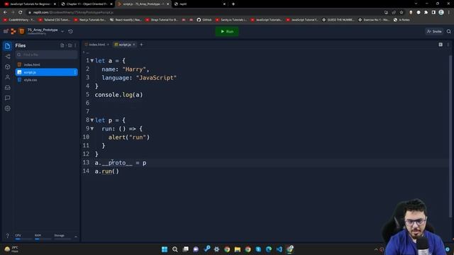 Protypes and __proto__ in JavaScript | JavaScript Tutorial in Hindi #75 смотреть онлайн
