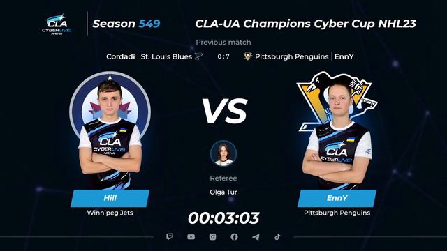 2023.05.05 ► CLA-UA Champion Cyber Cup смотреть онлайн