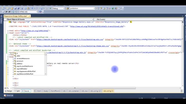 HTML5 Responsive Image Gallery On Real Server (bootstrap v3.3.7) смотреть онлайн