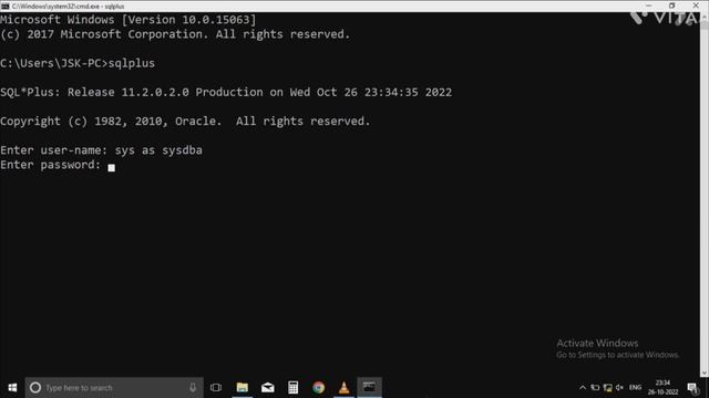 By default login with username & password in oracle.System, #sys #how login Sqlplus #command line смотреть онлайн