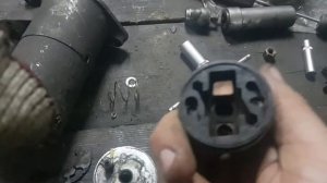 Ремонт реле стартера втягивающе HYUNDAI 3612023001. Как разобрать и собрать неразборное втягивающе