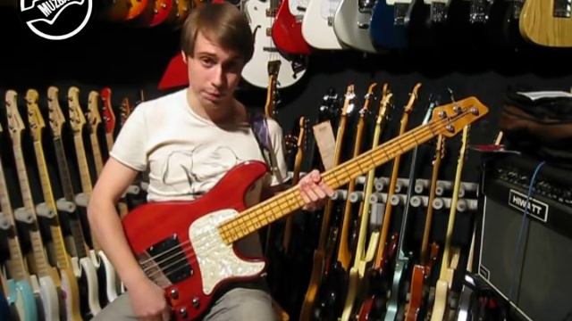 IBANEZ USATK4 Attack Bass Custom Shop Dave Bunker USA смотреть онлайн