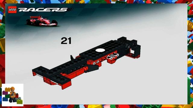 LEGO instructions - Ferrari ™ - 8362 - Ferrari F1 Racer 1:24 смотреть онлайн