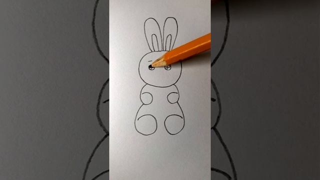 Рисуем зайчика смотреть онлайн