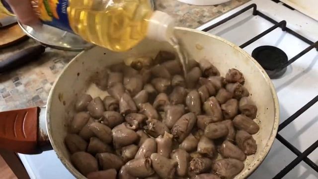 Готовим куриные сердца на даче смотреть онлайн