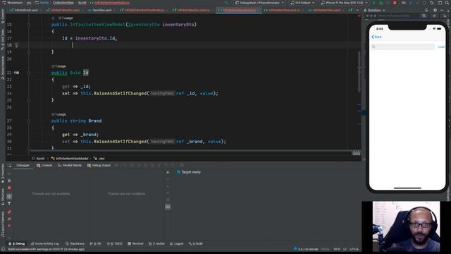 Infinite Scroll with ReactiveUI and Xamarin.Forms CollectionView смотреть онлайн