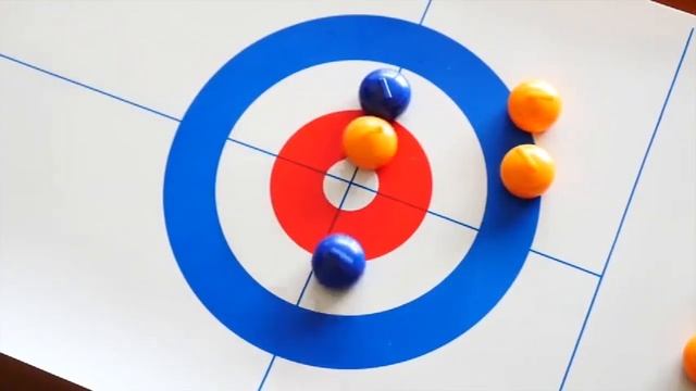 Family/Party Tabletop Games-Tabletop Curling&Bowling Game смотреть онлайн