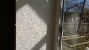 Жидкие обои на окнах или откосы год спустя