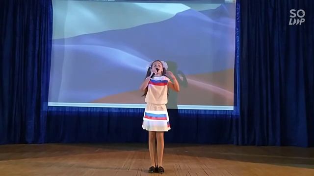 Оля Каунова, песня "Матушка Россия". смотреть онлайн