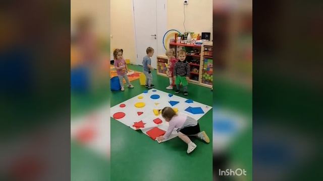 Самостоятельная двигательная активность в помещении. Подвижная обучающая игра 