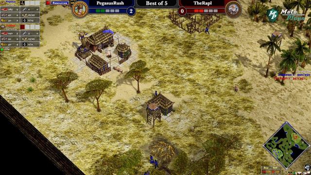 Age of Mythology: PegasusRush vs TheRapl - Meta Plays Skirmish Tournament #3 - Finals смотреть онлайн
