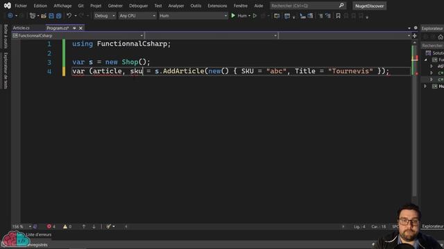 Package NuGet : OneOf - Programmation fonctionnelle (multiple type de retours) смотреть онлайн
