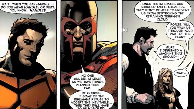 Inhumans vs X-Men #1 [2016] смотреть онлайн