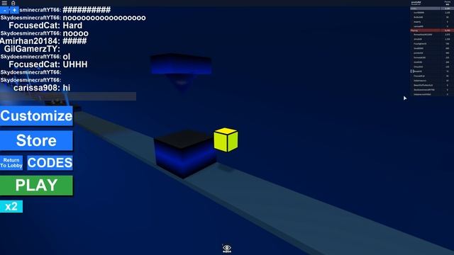Ты не ПРОЙДЕШЬ ЭТУ ИГРУ! Geometry dash в ROBLOX / Мультяшный Герой красный и желтый КВАДРАТ #КИД смотреть онлайн