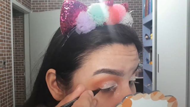 🎆 MAKE DE ANO NOVO - TUTORIAL | Canal da Mands смотреть онлайн