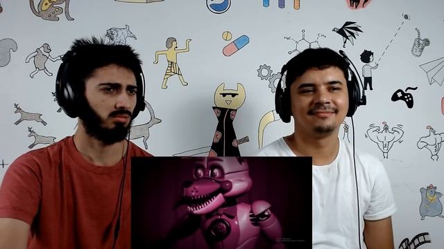 REACT Rap do Five Nights at Freddy's (Parte 2) - ISSO ACABA AQUI | PAPYRUS DA BATATA смотреть онлайн