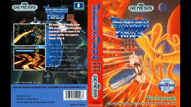 [SEGA Genesis Music] Thunder Force III - Full Original Soundtrack OST смотреть онлайн